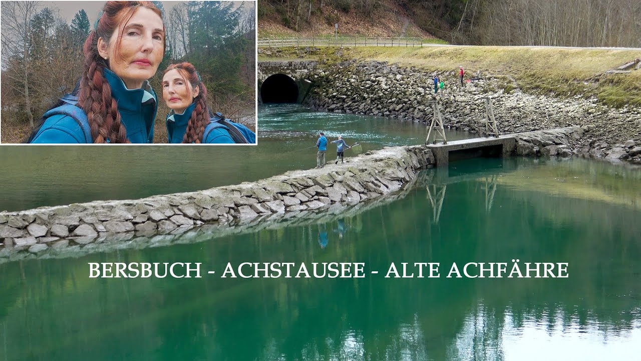 Unterwegs in Bersbuch - entlang der Bregenzerach - zum Stausee und der alten Seilbahnfähre