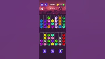 Ball Sort Master Level 412 #ballsortmaster #ballsortmastersolution #puzzlegame #gaming #games