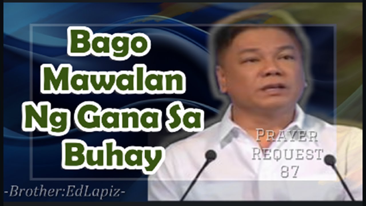 BAGO MAWALAN NG GANA SA BUHAY?!