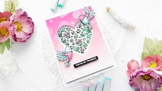 Crafty with Caly: All My Heart Shaker Card