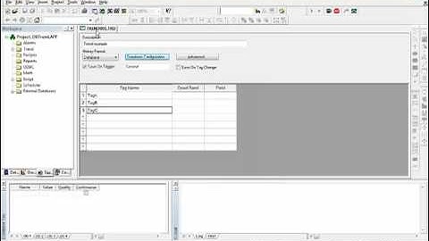 InduSoft Web Studio Trend logging to Microsoft SQL Server