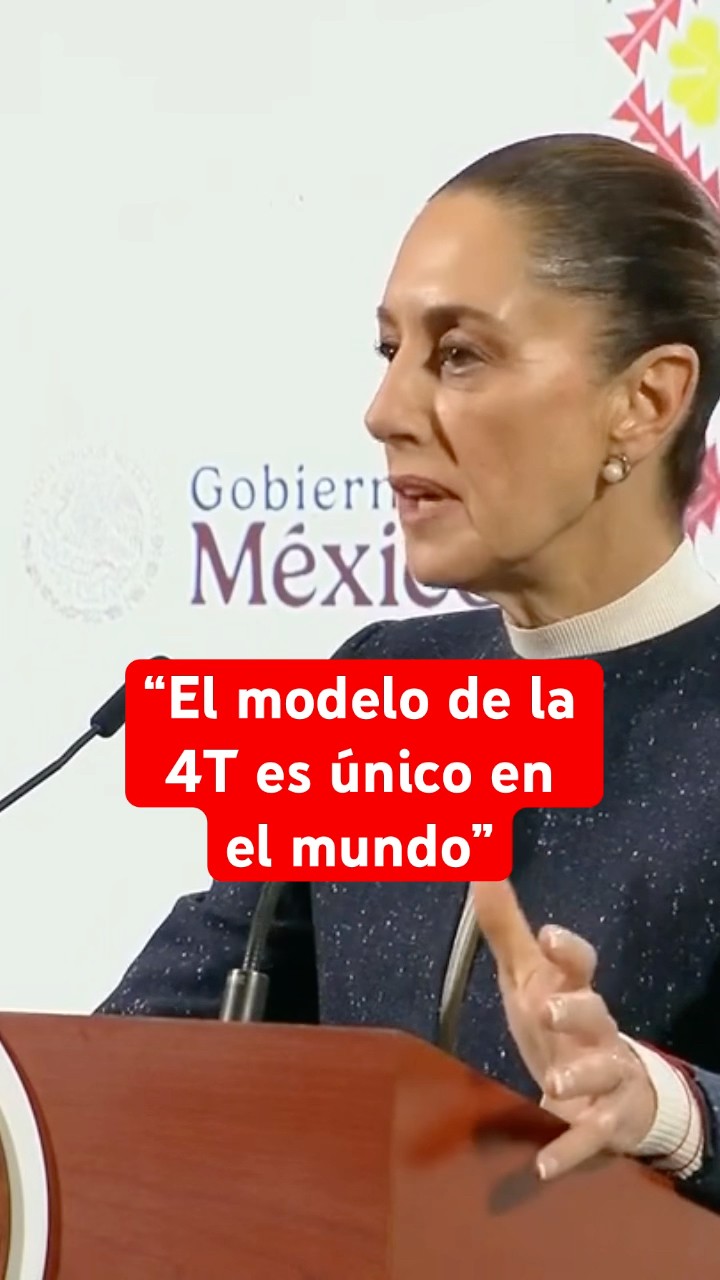 Sheinbaum defiende los objetivos de la cuarta transformación #shorts