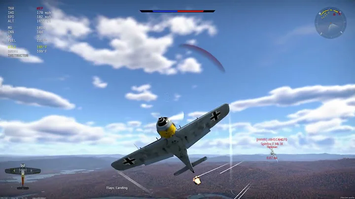War Thunder | Fw 190 Reversal Vs Spitfire