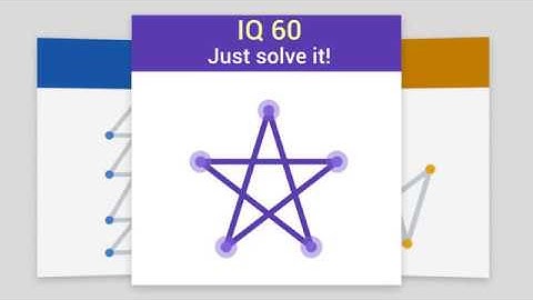 1Line at one stroke. Solve the puzzle