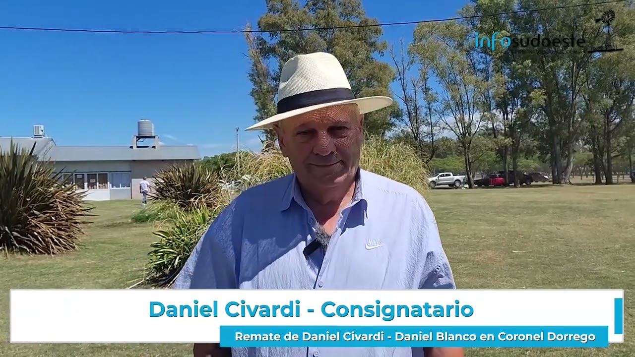 Remate de Daniel Civardi - Daniel Blanco en Coronel Dorrego