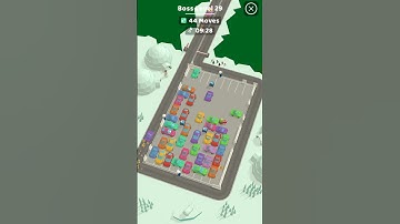 Parking Jam 3D - Gameplay Walkthrough #Boss Level (Android, iOS) #shorts