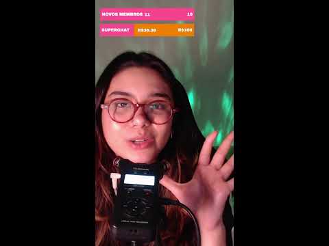 ASMR ao vivo para DESMAIAR de SONO 😴