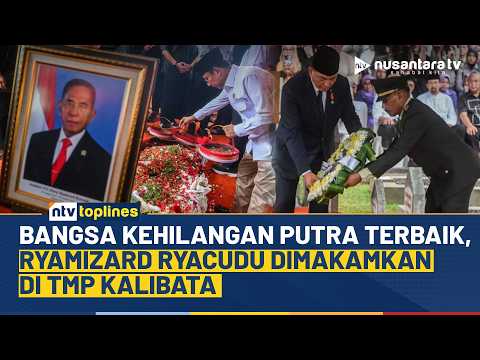 Menhan Sjafrie Sjamsoeddin Pimpin Upacara Pemakaman Ryamizard Ryacudu di TMP Kalibata | NTV