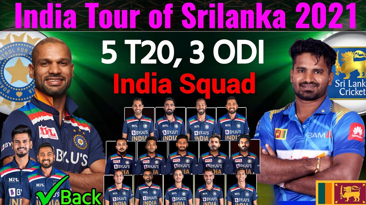 Lanka 2021 vs sri india Sri Lanka