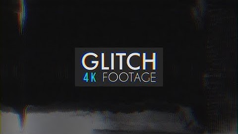 Pixel Noise Glitch Error Video Damage Background | Videohive Project Templates