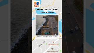 Thane's New Coastal Road! Thane to Gaimukh | Full Alignment, Map & Latest Updates 2025