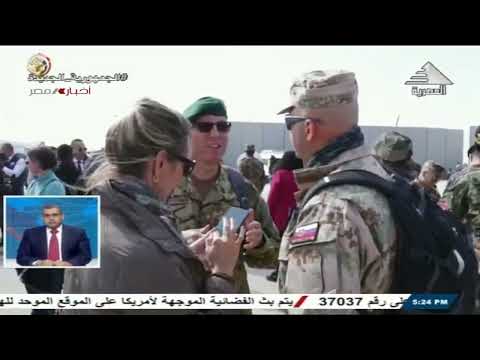 القوات المسلحة تنظم زيارة لوفد من أعضاء التمثيل العسكري المعتمدين بالقاهرة لمعبررفح 6 2 2024