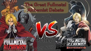 The Great Fullmetal Alchemist Debate: FMA 2003 vs FMA Brotherhood