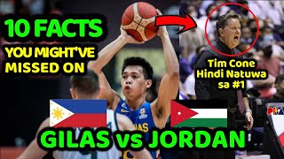 10 FACTS YOU MIGHT HAVE MISSED ON THE WIN OF GILAS VS JORDAN | GILAS VS JORDAN HIGHLIGHTS