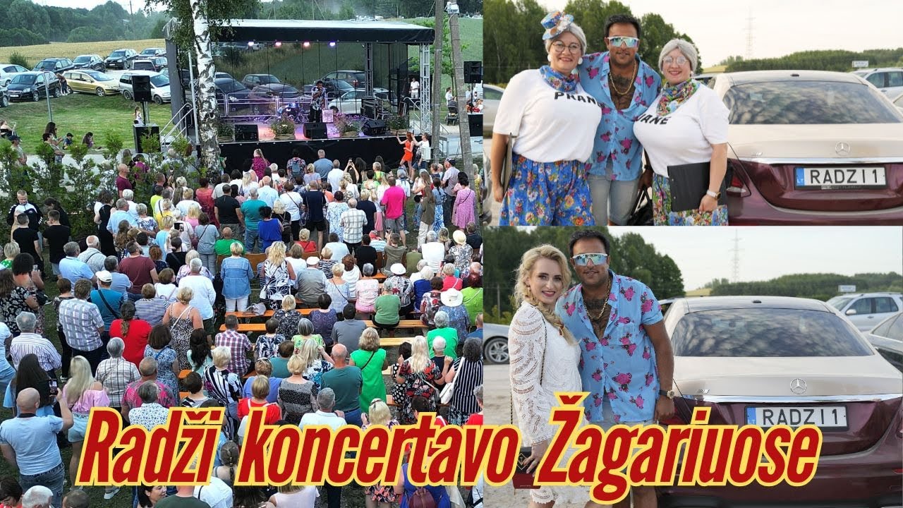 Radži koncertavo Žagariuose, Alytaus rajone 2024 06 28
