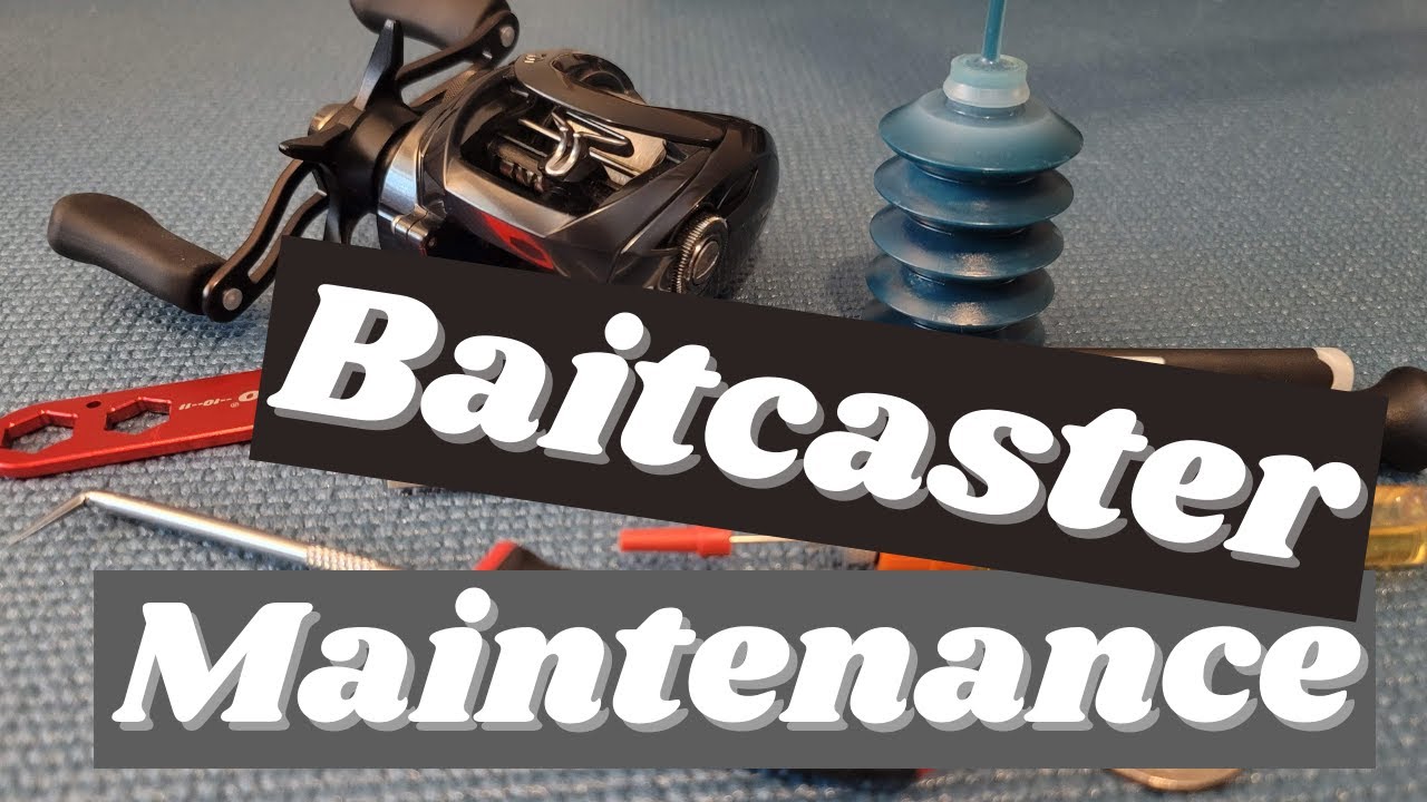 How to grease and maintain your BAITCASTING REEL!! It's really