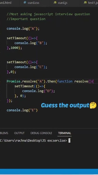 Most asking javascript question||Javascript - YouTube