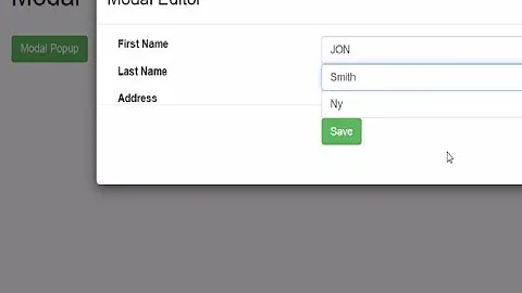 Modal Popup in Angular JS with Bootstrap