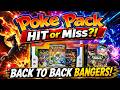 Poke Pack HIT or MISS?! Back to Back BANGERS! First Partner & Perfect Order Opening