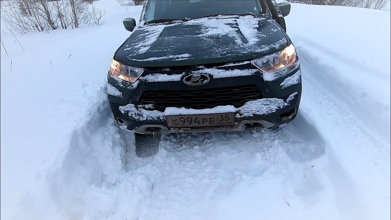 Лада Нива ТРЕВЕЛ. Обновление НАВИГАТОРА. Застрял на дороге. - YouTube