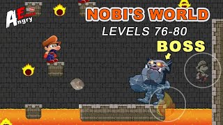 Nobi's World - Levels 76-80 + BOSS / Gameplay Walkthrough (Android, iOS) screenshot 3