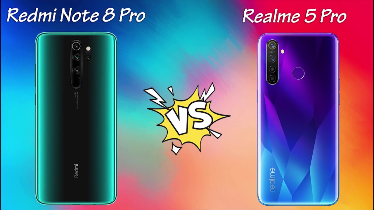 Redmi Note 8 pro VS Realme 5 Pro | أفضل جهازين في فئة سعرهم - YouTube