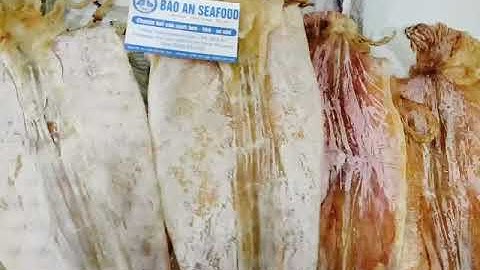 Mực khô câu Vân Đồn