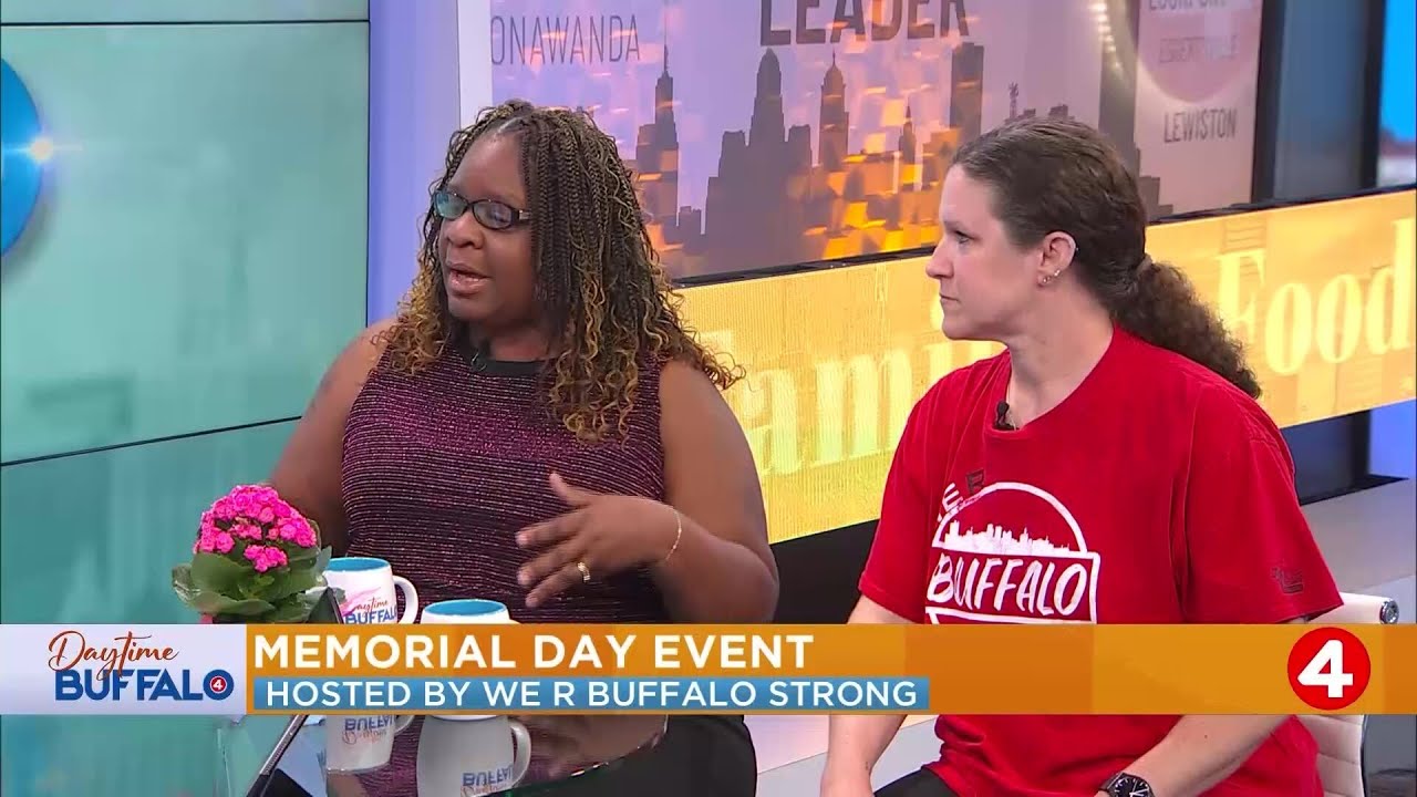 Daytime Buffalo: We R Buffalo Strong giving out food to those in need in honor of Memorial Day