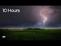 THUNDERSTORM Sounds & LIGHTNING Strikes ⚡️⚡️ | THUNDER & RAIN Sounds for Sleeping, Insomnia & Stress