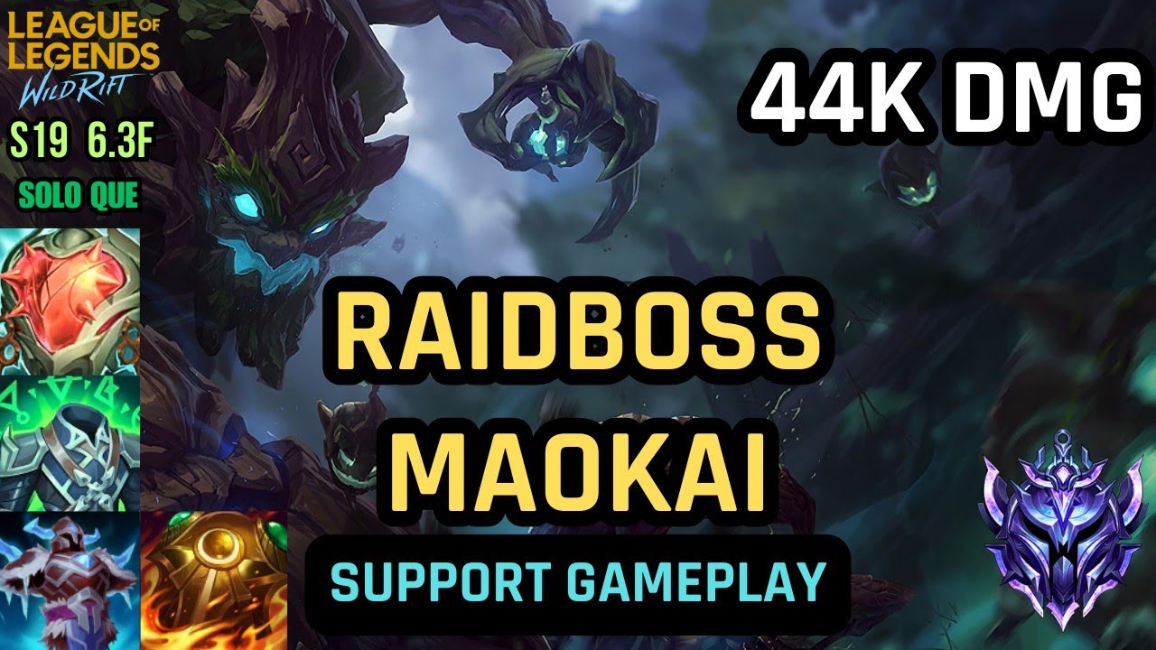How To Carry as Raidboss Maokai Support in Wild Rift