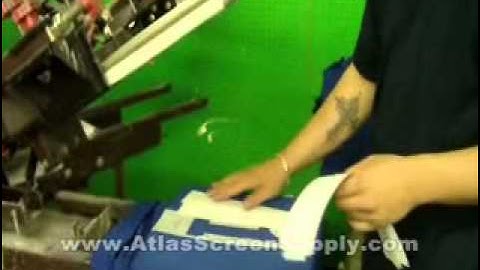 How to Screen Print Number Stencils