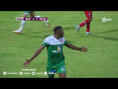 الرجاء الرياضي 1-1 شباب المحمدية هدف مصطفى كوياتي في الدقيقة 72.