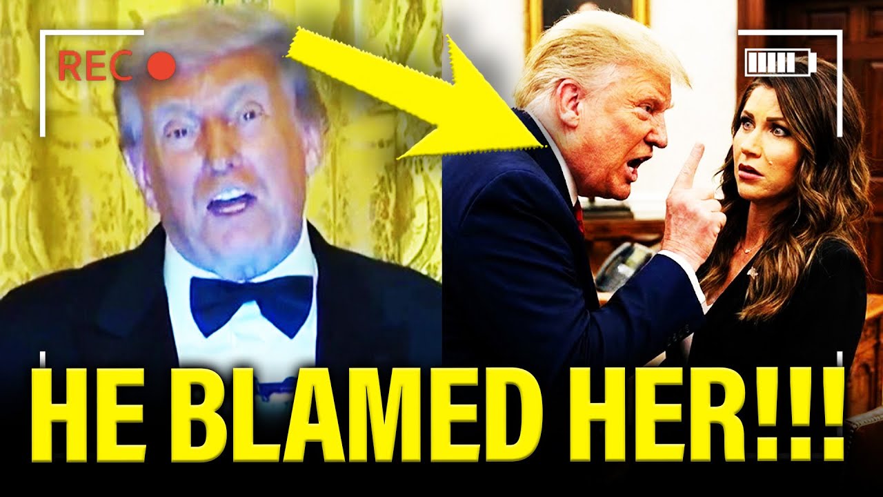 🚨Trump THROWS Noem UNDER THE BUS in CONTEMPT HEARING