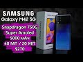 Samsung Galaxy M42 5G - смартфон на Snapdragon 750G за $270🔥 приковывает внимание 👍 Обзор анонса