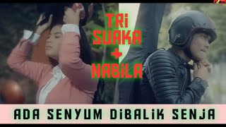 ada senyum di balik senja lirik tri suaka ft nabila