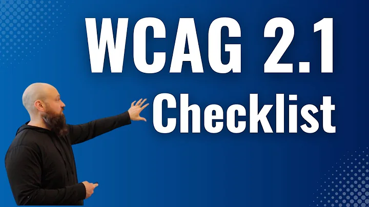 WCAG 2.1 AA Checklist - Easy to Understand, Written in Plain English, 100% FREE [Kris]