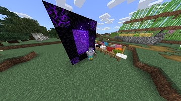 HOW TO LINK NETHER PORTALS IN MINECRAFT BEDROCK 1.21 (PS5/XBOX/NINTENDO/WINDOWS10)