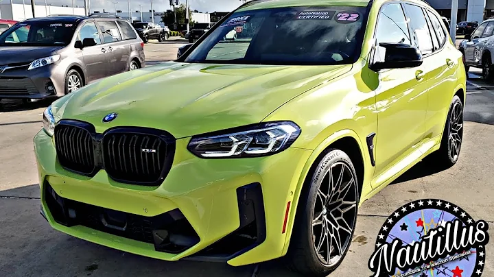 2022 BMW X3 MSport Sao Paulo Yellow!