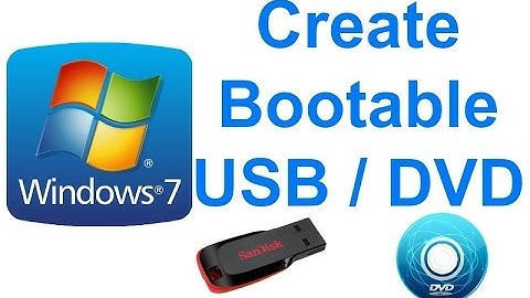 Create Bootable: USB/DVD for WINDOWS 7 || LATEST UPDATE-2017