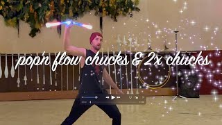 flowtoys popn flow chucks :: flow session by Yonnic Colins