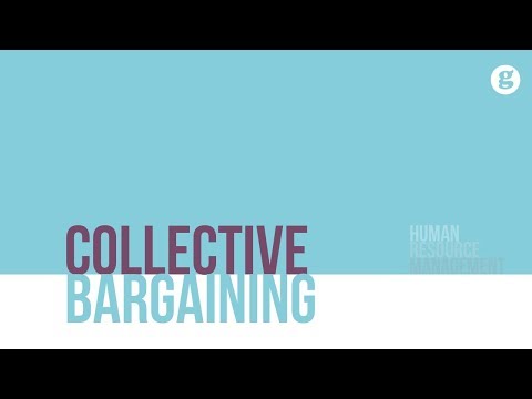 Video: How To Bargain Collectively