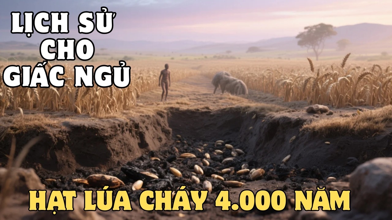 Làng cổ Việt Nam – Hạt lúa cháy 4.000 năm tuổi và câu chuyện phía sau | Lịch Sử Thư Giãn Dễ Ngủ