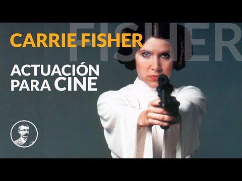 Carrie Fisher y la actuación para cine