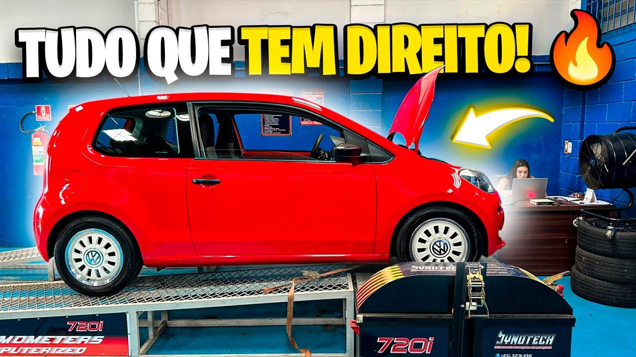 A OPÇÃO MAIS BARATA PARA MODIFICAR SEU VW UP MPI