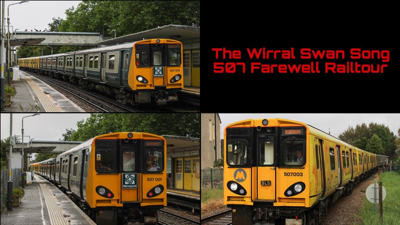 The Wirral Swan Song - 507 Farewell Railtour