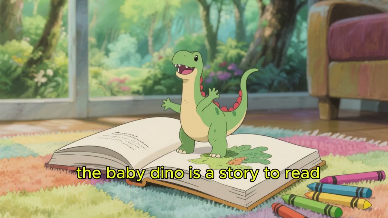 Dino Baby: Children’s Coloring Book to Inspire Creativity