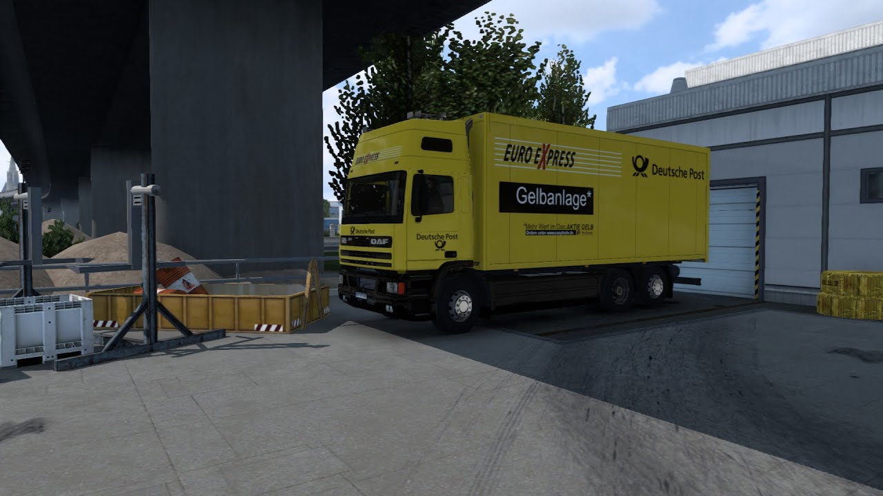 ETS2 1.56 Realistic Driving DAF 95 ATI