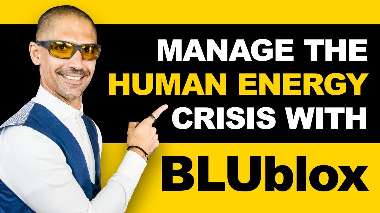 Block junk light with BLUblox glasses to manage your energy and improve your sleep