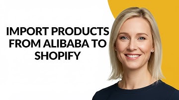 IMPORT PRODUCTS FROM ALIBABA TO SHOPIFY - Julia