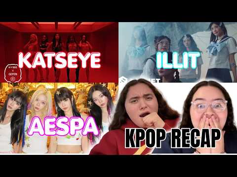 KPOP RECAP | aespa, KATSEYE &  ILLIT | BLINKS REACT